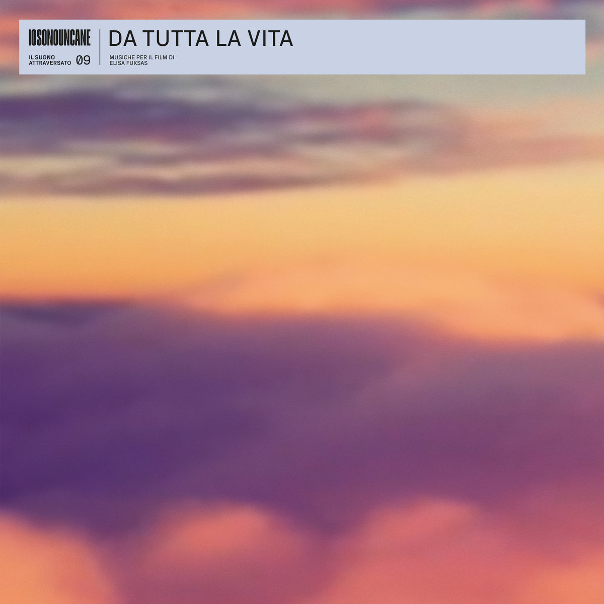 IOSONOUNCANE - Da tutta La vita (Musiche per il film di Elisa Fuksas) | Double Vinyl