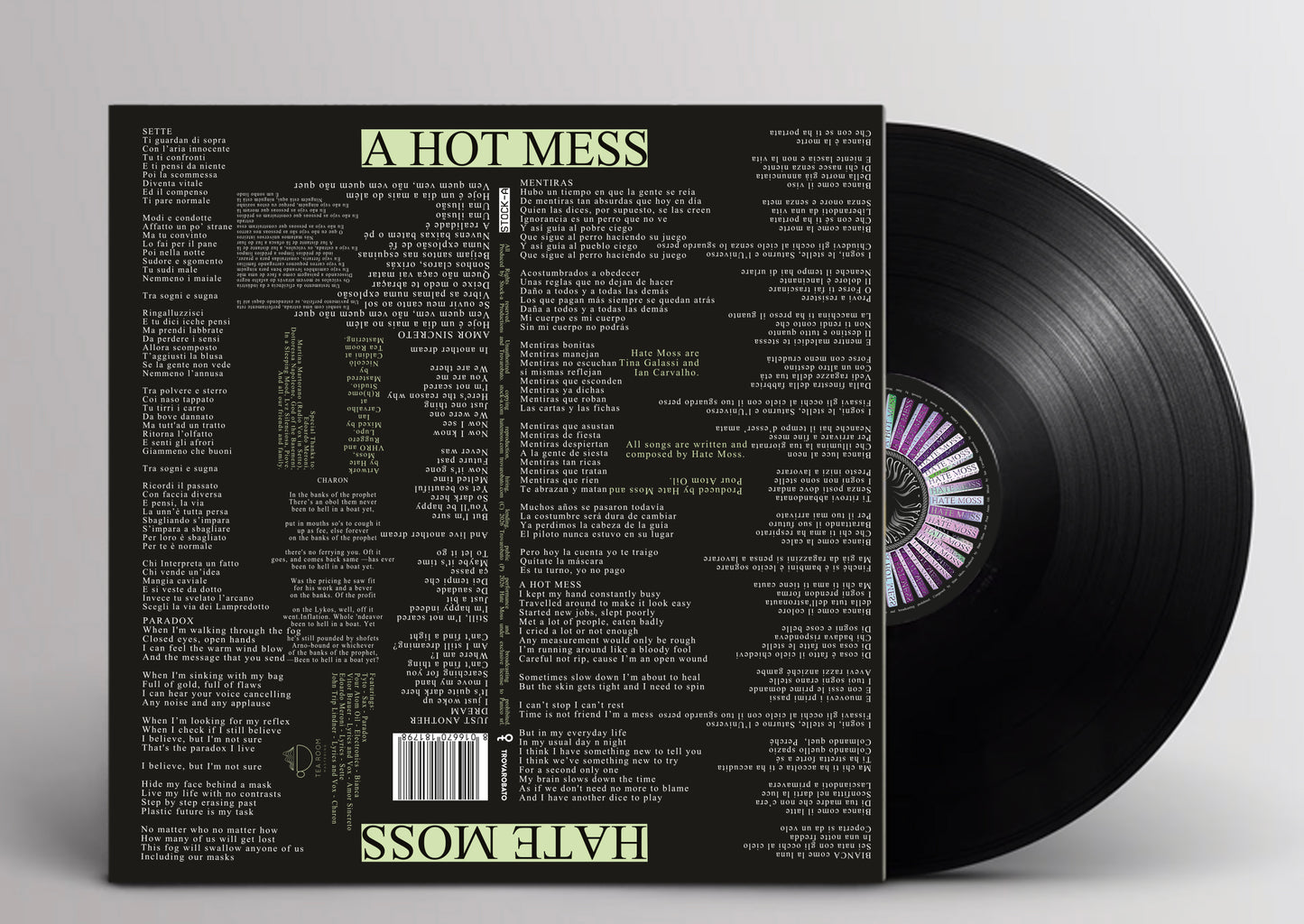 Hate Moss - A Hot Mess Vinyl
